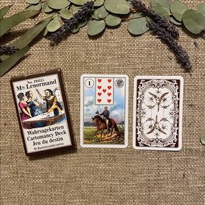 New In Box Lenormand Fortune Telling Deck.